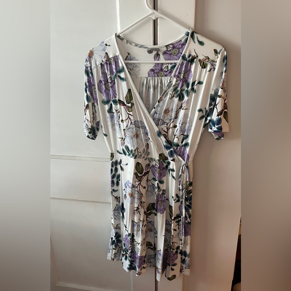 ASOS a-line floral dress size 8